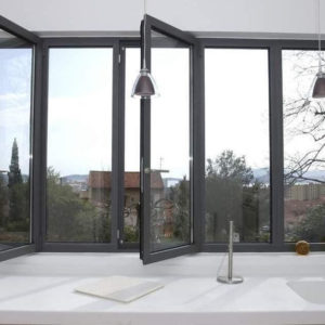 Алюминиевый противопожарный витраж Татпроф / серия FRM7290