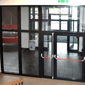 Противопожарный алюминиевый витраж EI30 / серия FRM7141